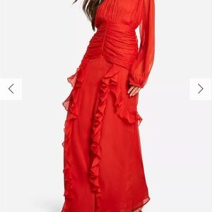 Gorgeous Elegant Red Evening Dress